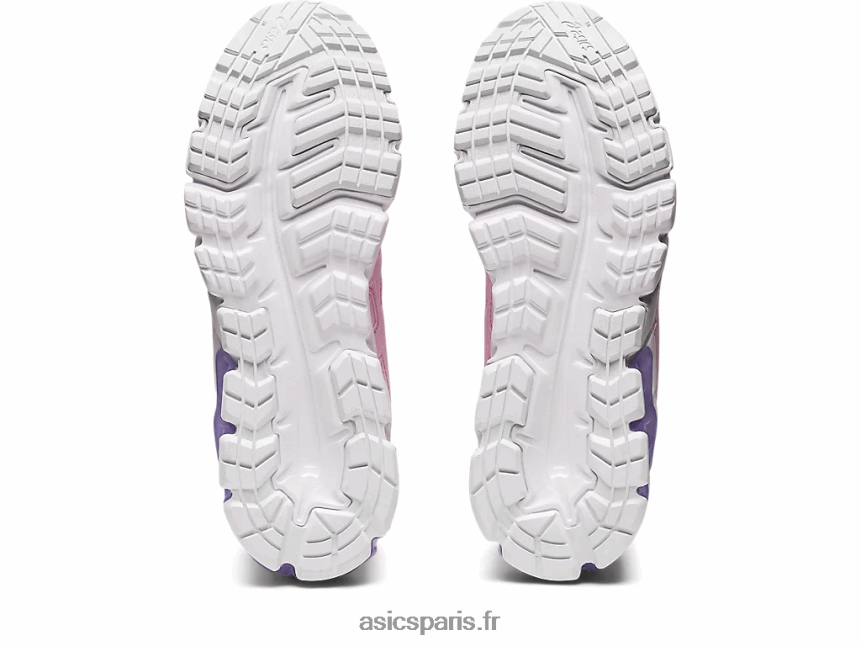 enfants Asics gel-quantique 90 3 école primaire BXL8B2927 barbe à papa/blanc