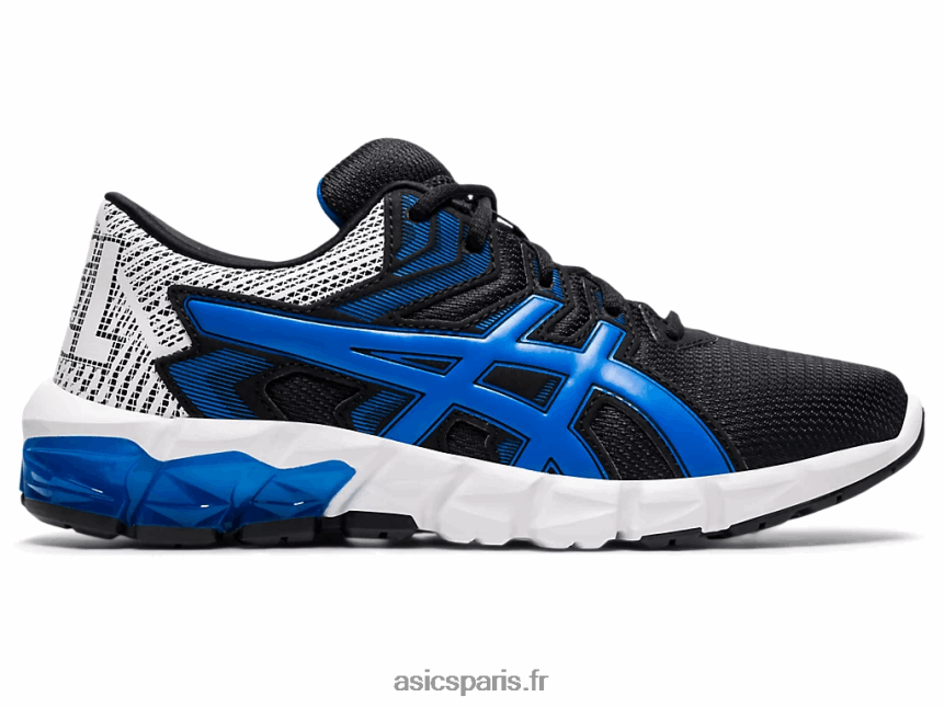 enfants Asics gel-quantum 90 2 école primaire BXL8B24561 noir/bleu électrique