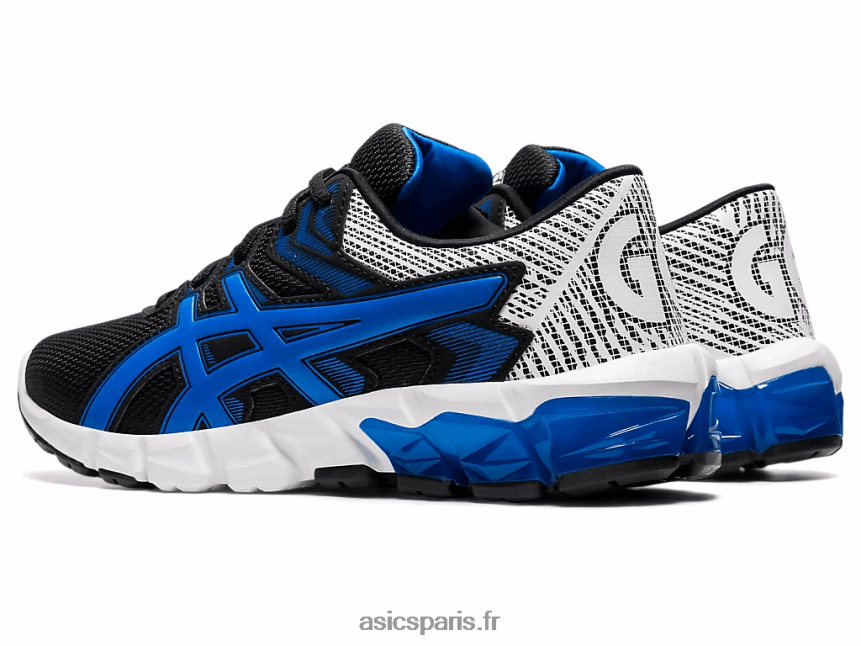 enfants Asics gel-quantum 90 2 école primaire BXL8B24561 noir/bleu électrique