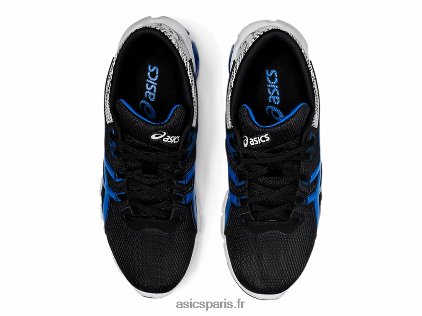 enfants Asics gel-quantum 90 2 école primaire BXL8B24561 noir/bleu électrique