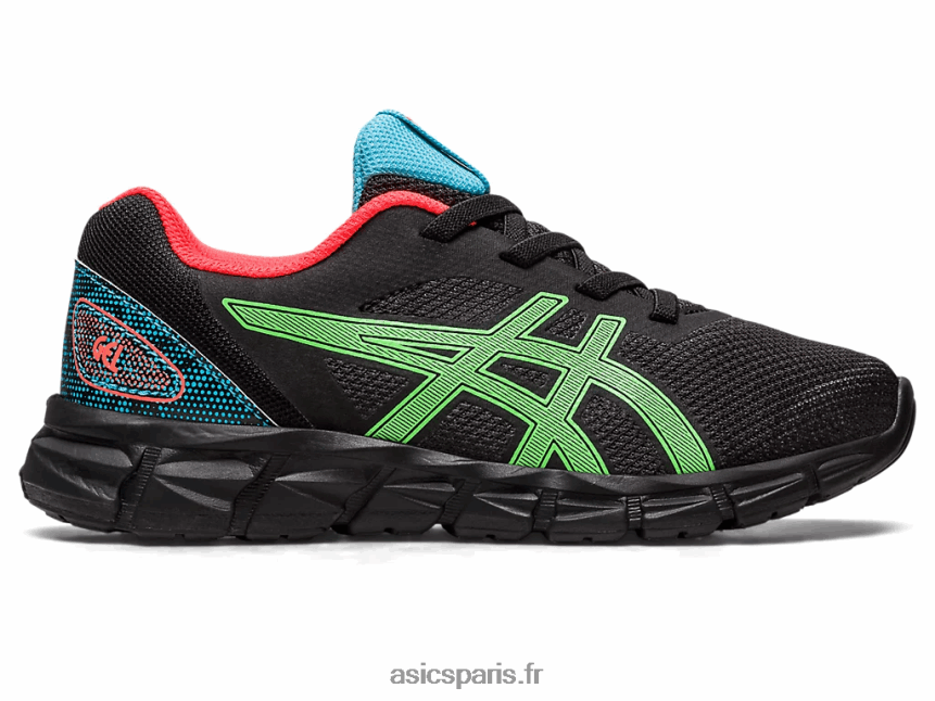 enfants Asics gel-quantum lyte ii préscolaire BXL8B24295 gecko noir/vert
