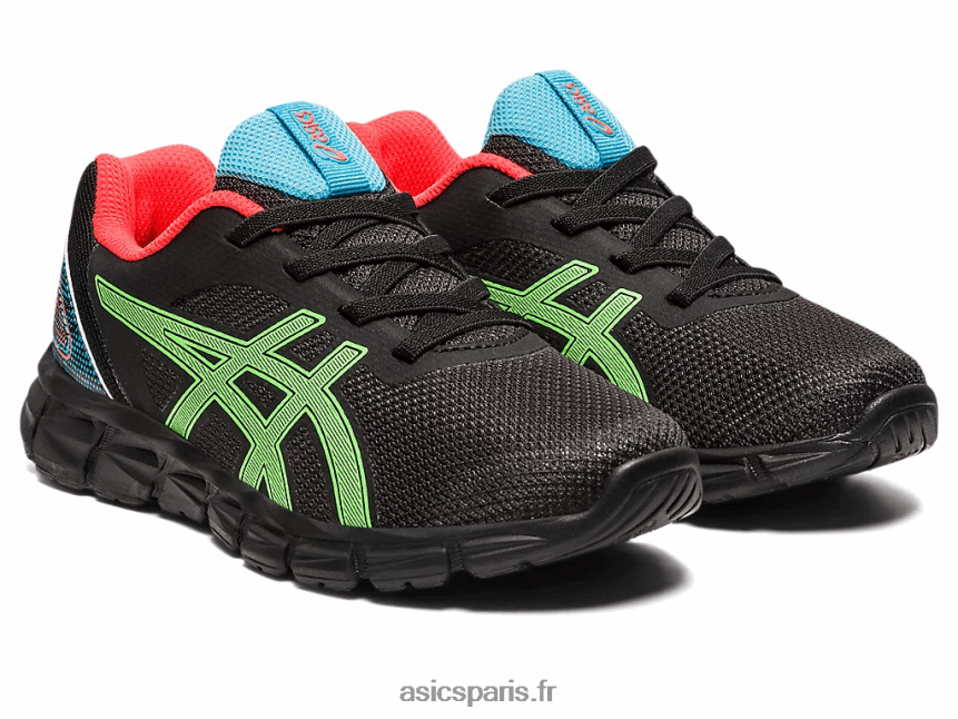 enfants Asics gel-quantum lyte ii préscolaire BXL8B24295 gecko noir/vert