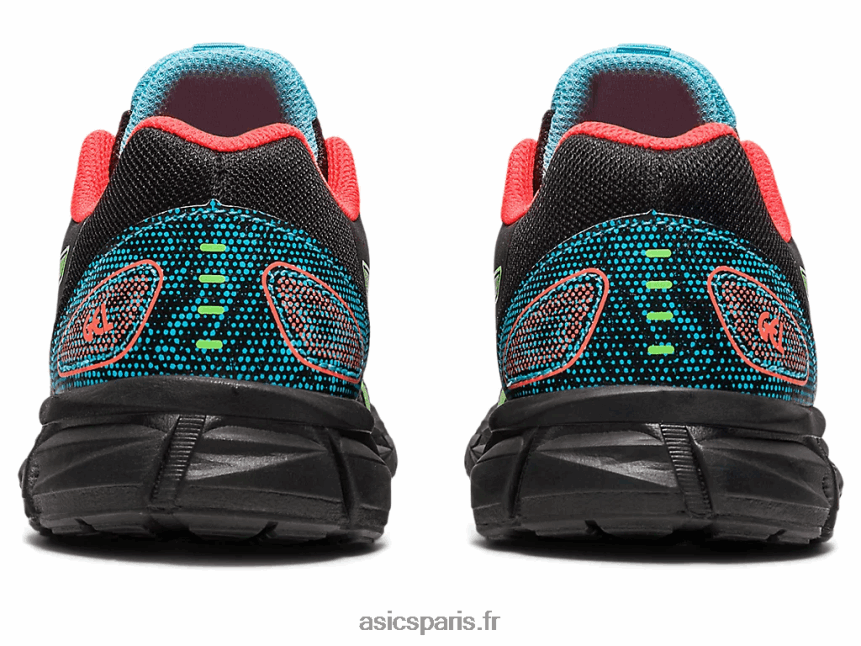 enfants Asics gel-quantum lyte ii préscolaire BXL8B24295 gecko noir/vert