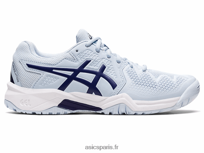 enfants Asics gel-résolution 8 école primaire BXL8B24441 ciel doux/bleu piqué
