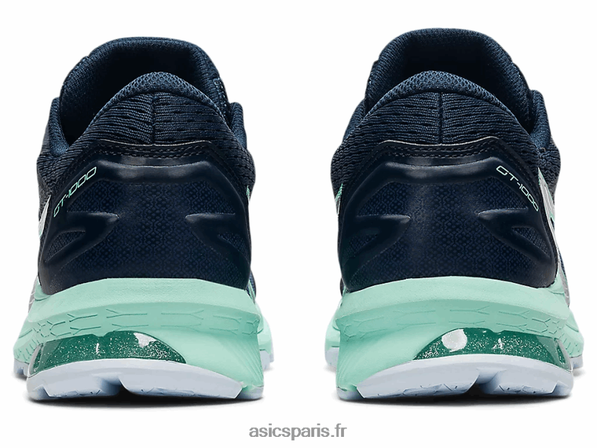 enfants Asics gt-1000 10 école primaire BXL8B24434 bleu tonnerre/argent pur