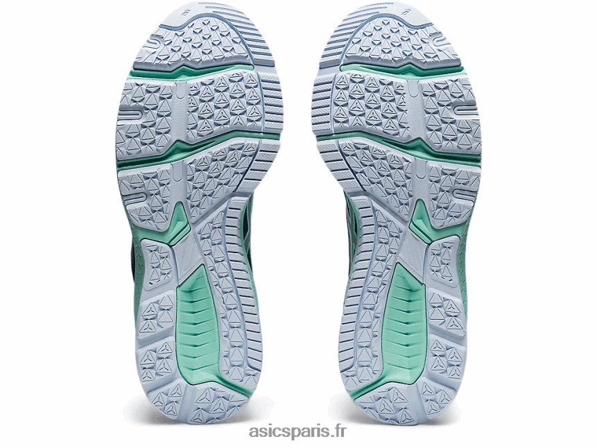 enfants Asics gt-1000 10 école primaire BXL8B24434 bleu tonnerre/argent pur