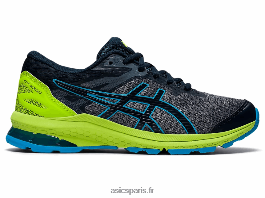 enfants Asics gt-1000 10 école primaire BXL8B24519 bleu français/aqua numérique