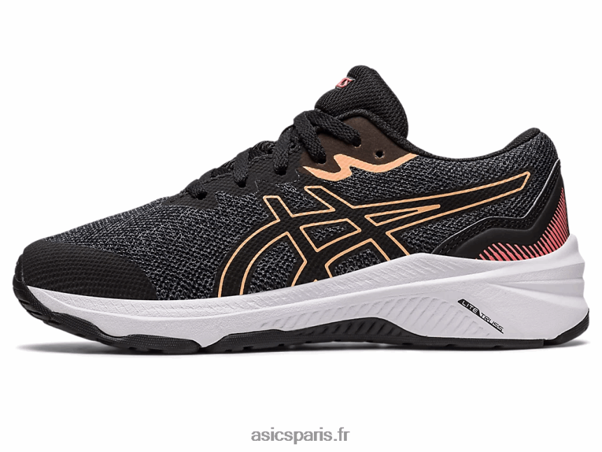 enfants Asics gt-1000 11 école primaire BXL8B24292 noir/papaye