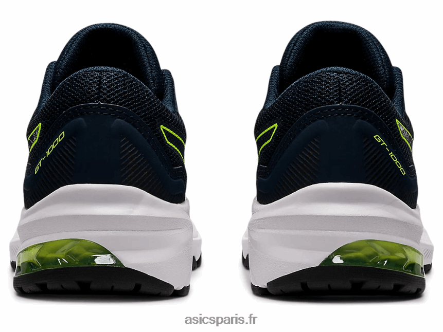 enfants Asics gt-1000 11 école primaire BXL8B24405 bleu français/vert danger