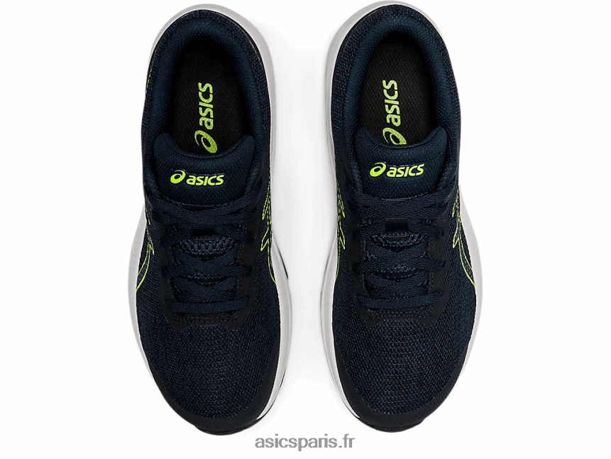 enfants Asics gt-1000 11 école primaire BXL8B24405 bleu français/vert danger