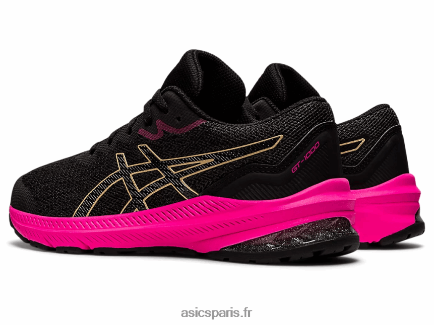 enfants Asics gt-1000 11 école primaire BXL8B24454 gris graphite/champagne