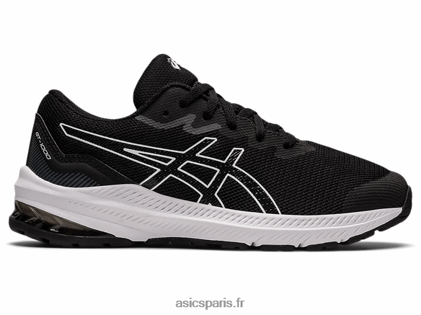 enfants Asics gt-1000 11 école primaire BXL8B24455 noir blanc