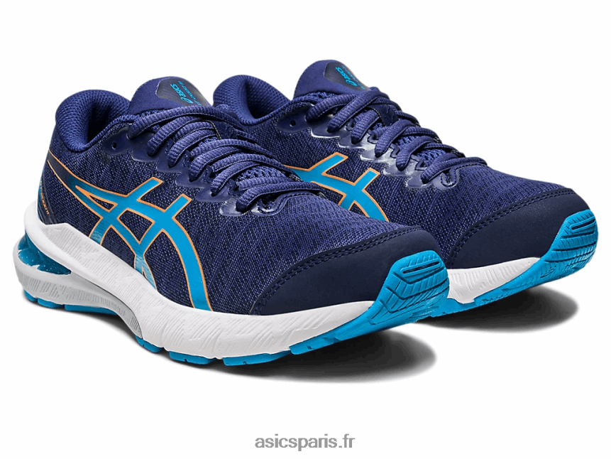 enfants Asics gt-2000 11 école primaire BXL8B24336 bleu indigo/bleu île