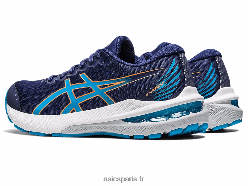 enfants Asics gt-2000 11 école primaire BXL8B24336 bleu indigo/bleu île