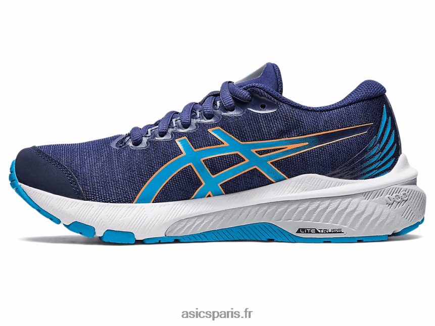 enfants Asics gt-2000 11 école primaire BXL8B24336 bleu indigo/bleu île