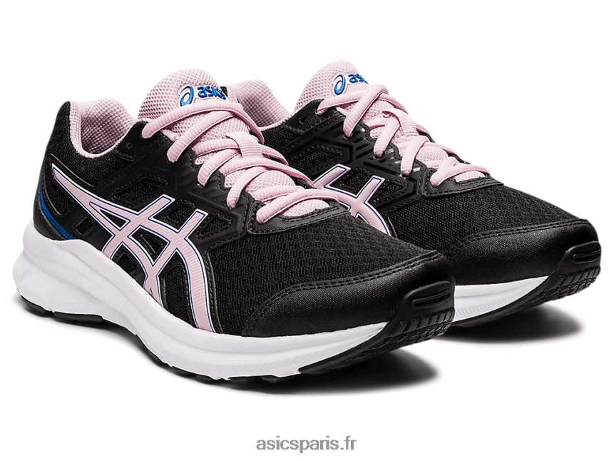 enfants Asics secousse 3e année scolaire BXL8B24489 noir/à peine rose