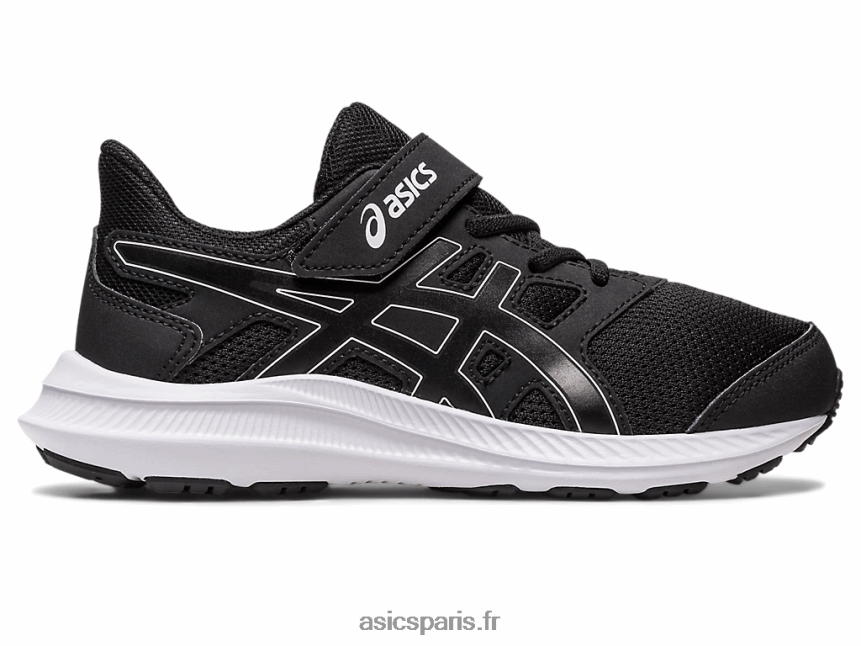 enfants Asics secousse 4 préscolaire BXL8B24262 noir blanc
