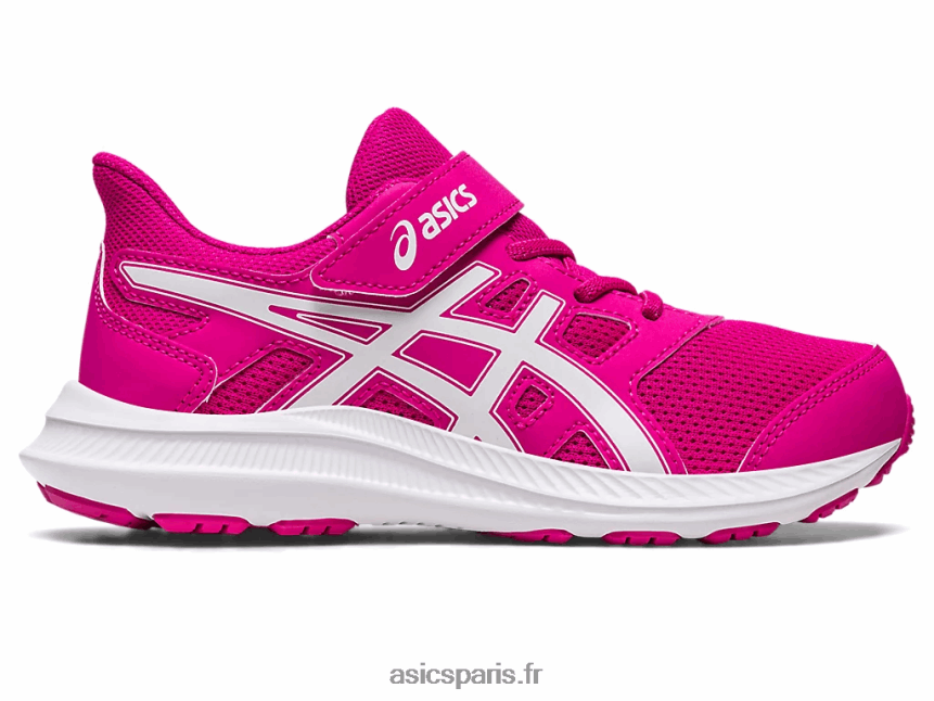 enfants Asics secousse 4 préscolaire BXL8B24264 rose rave/blanc