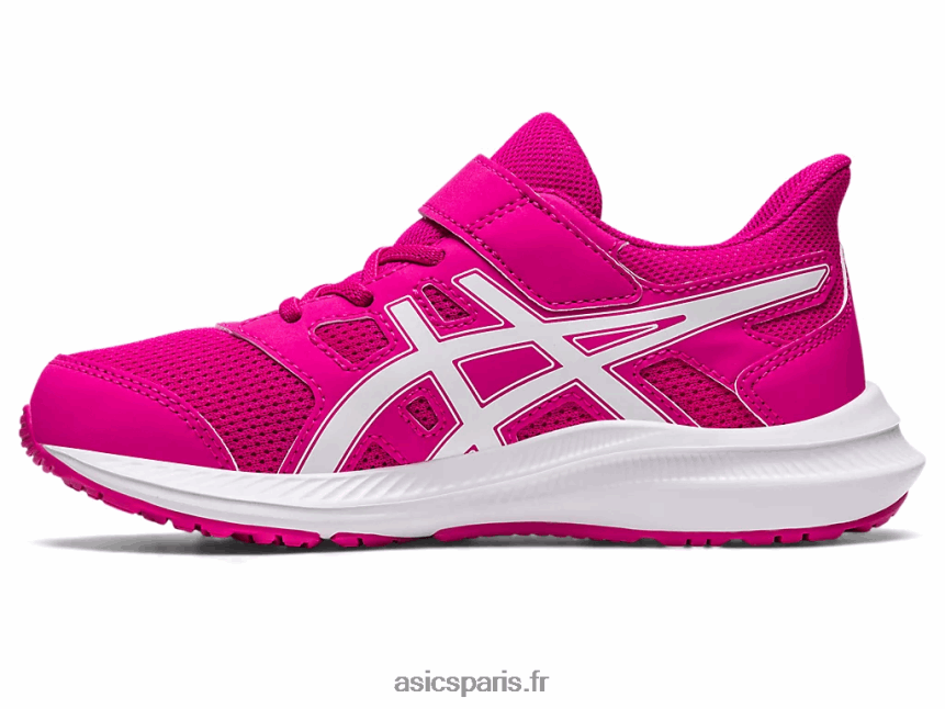 enfants Asics secousse 4 préscolaire BXL8B24264 rose rave/blanc