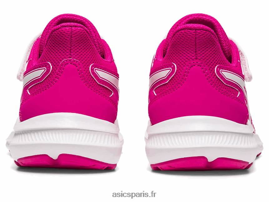 enfants Asics secousse 4 préscolaire BXL8B24264 rose rave/blanc