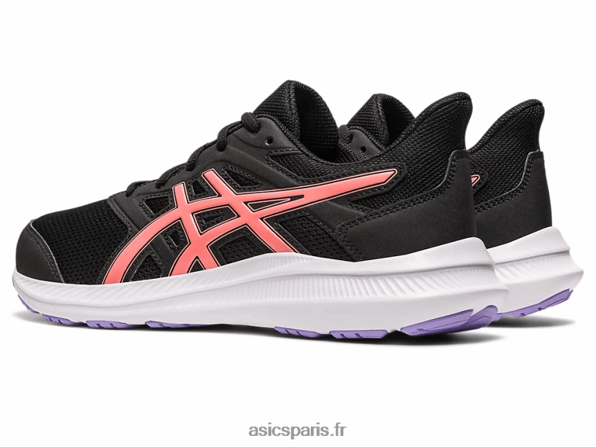 enfants Asics secousse 4e année scolaire BXL8B24251 noir/papaye