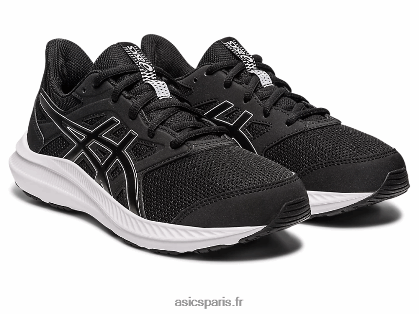 enfants Asics secousse 4e année scolaire BXL8B24257 noir blanc