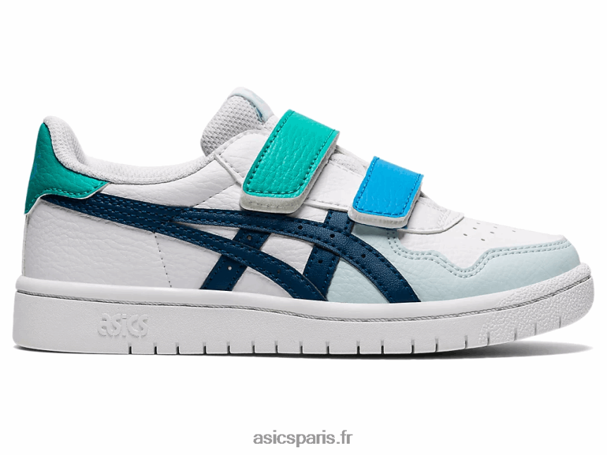 enfants Asics école maternelle au japon BXL8B24540 blanc/bleu mako