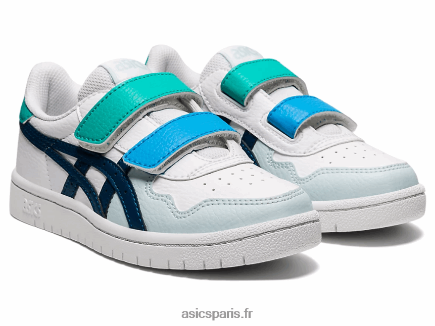 enfants Asics école maternelle au japon BXL8B24540 blanc/bleu mako