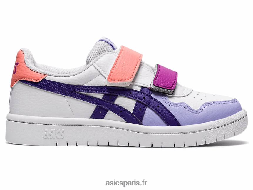 enfants Asics école maternelle au japon BXL8B24544 blanc/gentry violet