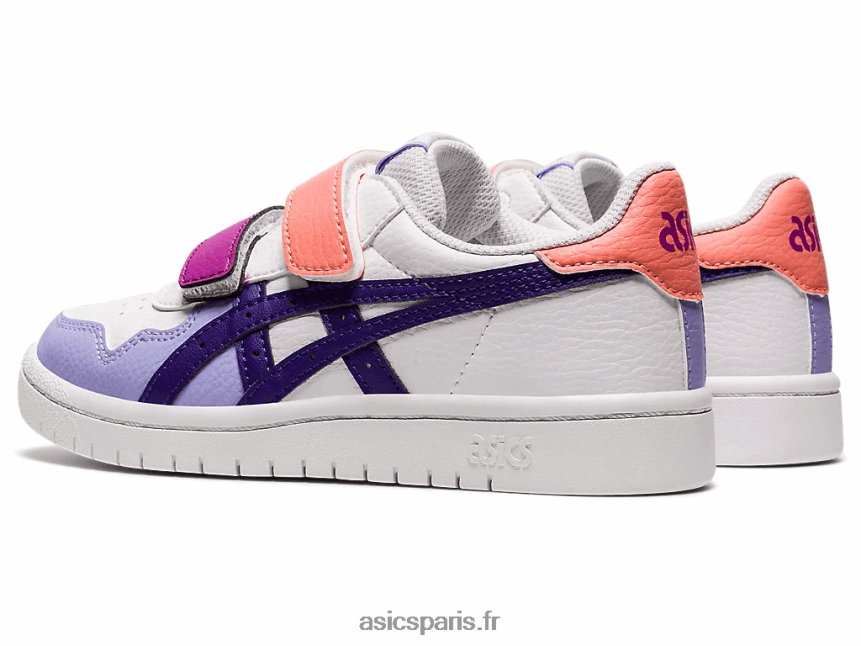 enfants Asics école maternelle au japon BXL8B24544 blanc/gentry violet