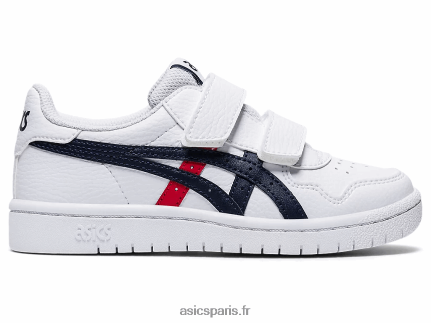enfants Asics école maternelle au japon BXL8B24559 blanc/rouge classique
