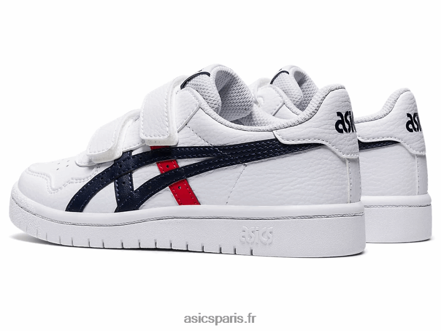 enfants Asics école maternelle au japon BXL8B24559 blanc/rouge classique