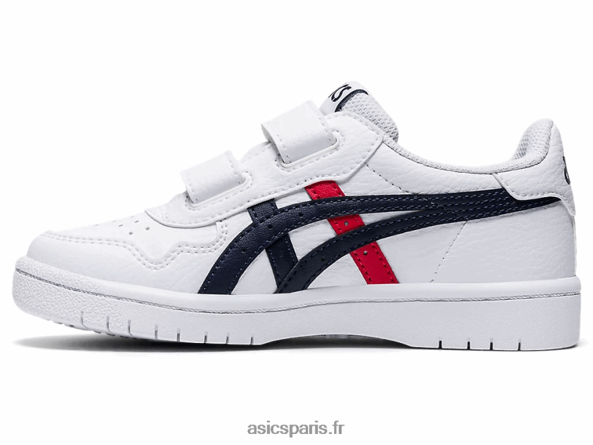 enfants Asics école maternelle au japon BXL8B24559 blanc/rouge classique