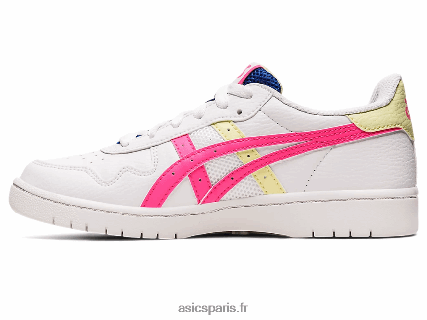 enfants Asics école primaire du japon BXL8B24415 blanc/rose vif