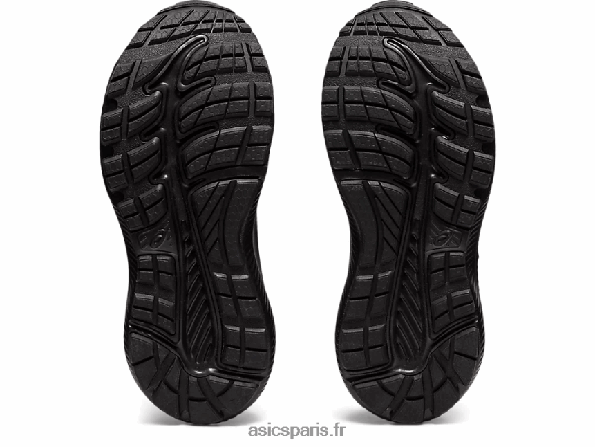 enfants Asics contester 7 préscolaire BXL8B24413 noir/gris porteur