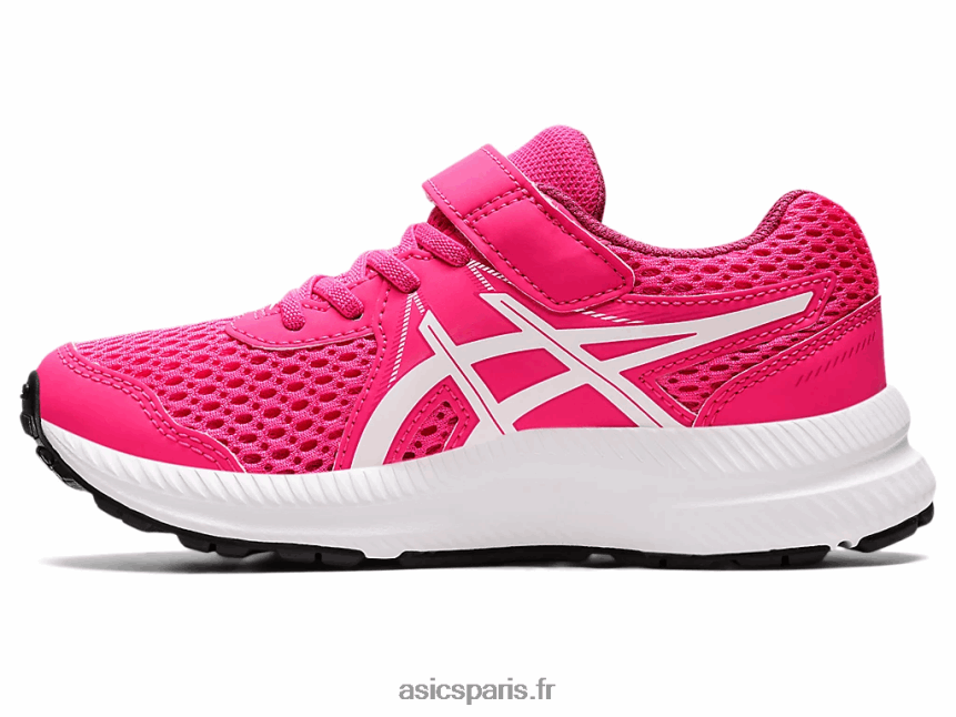 enfants Asics contester 7 préscolaire BXL8B24467 rose brillant/blanc
