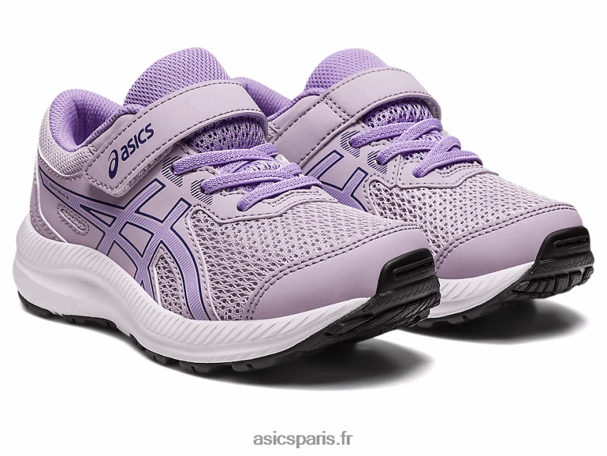 enfants Asics contester 8 préscolaire BXL8B24248 violet crépuscule/violet numérique