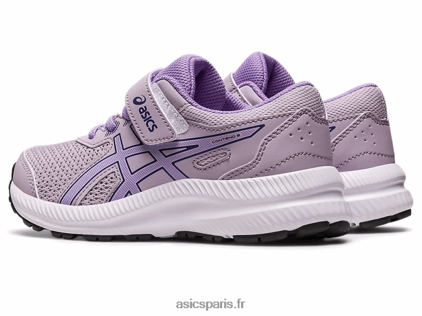 enfants Asics contester 8 préscolaire BXL8B24248 violet crépuscule/violet numérique