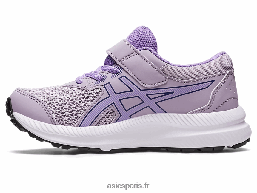 enfants Asics contester 8 préscolaire BXL8B24248 violet crépuscule/violet numérique