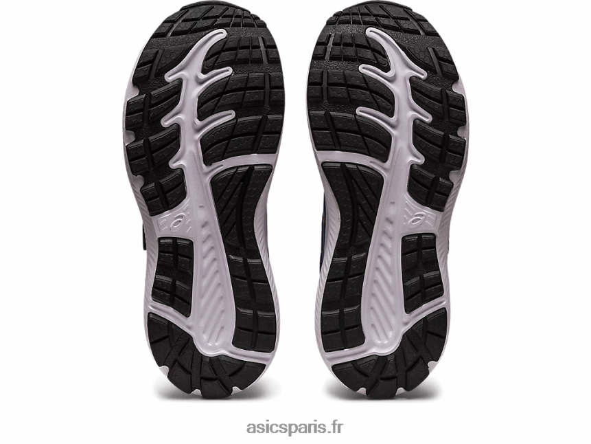 enfants Asics contester 8 préscolaire BXL8B24252 bleu indigo/pêche soleil