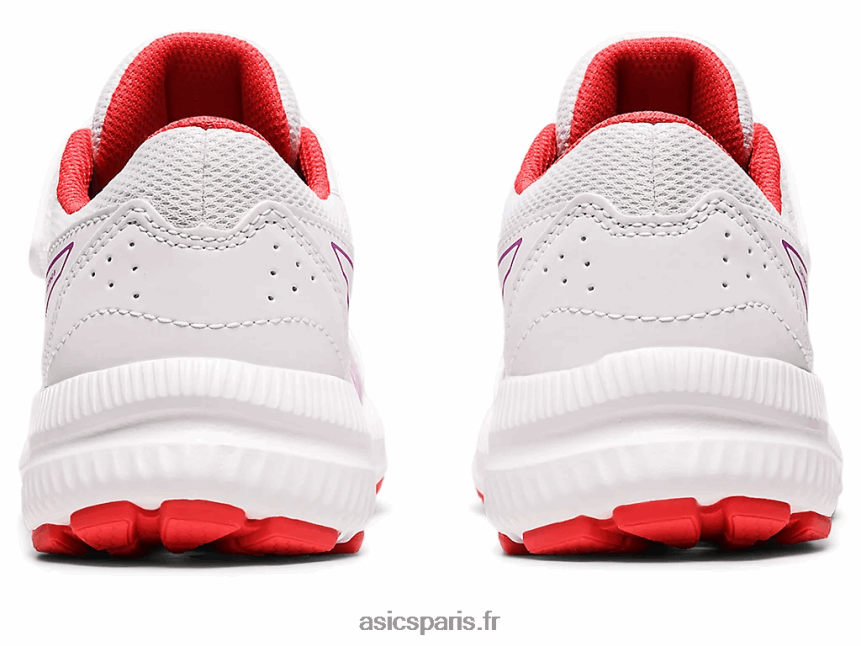 enfants Asics contester 8 préscolaire BXL8B24403 blanc/orchidée