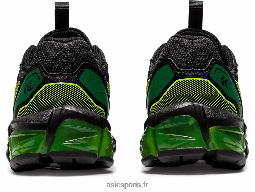 enfants Asics gel-quantum 90 3 préscolaire BXL8B24355 noir/jaune de sécurité