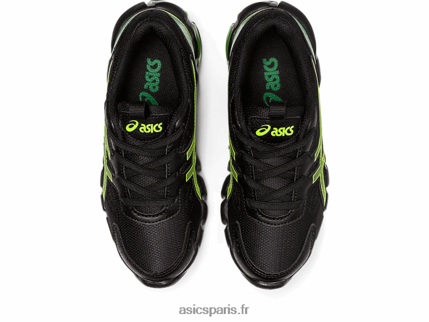 enfants Asics gel-quantum 90 3 préscolaire BXL8B24355 noir/jaune de sécurité