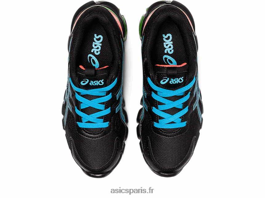 enfants Asics gel-quantum 90 3 préscolaire BXL8B24386 noir/aquarium