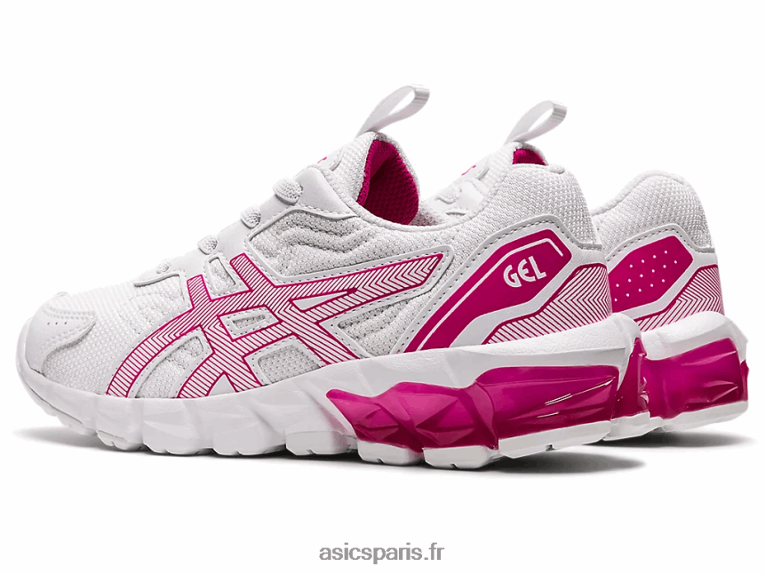 enfants Asics gel-quantum 90 3 préscolaire BXL8B24514 rave blanc/rose