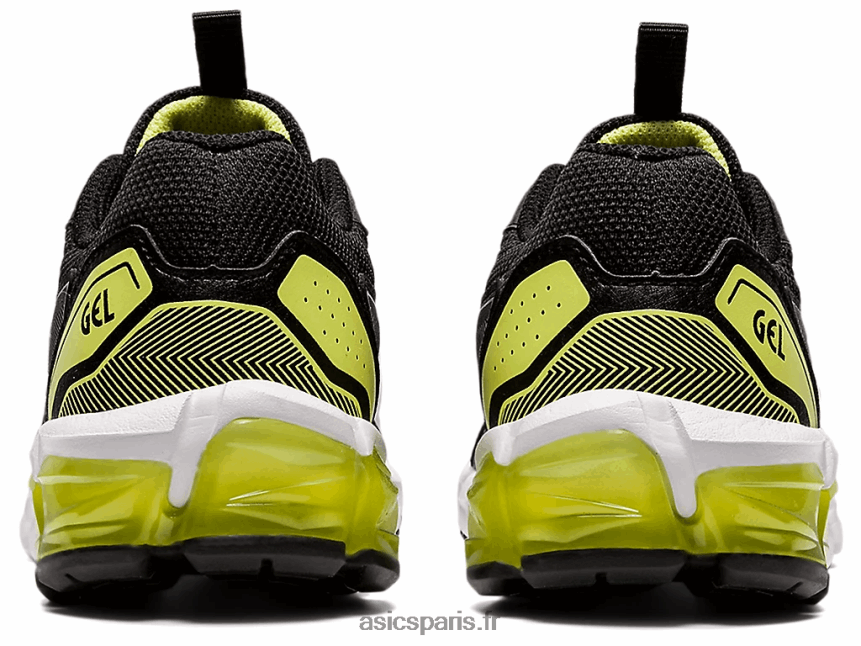 enfants Asics gel-quantum 90 3 préscolaire BXL8B24526 noir/argent pur