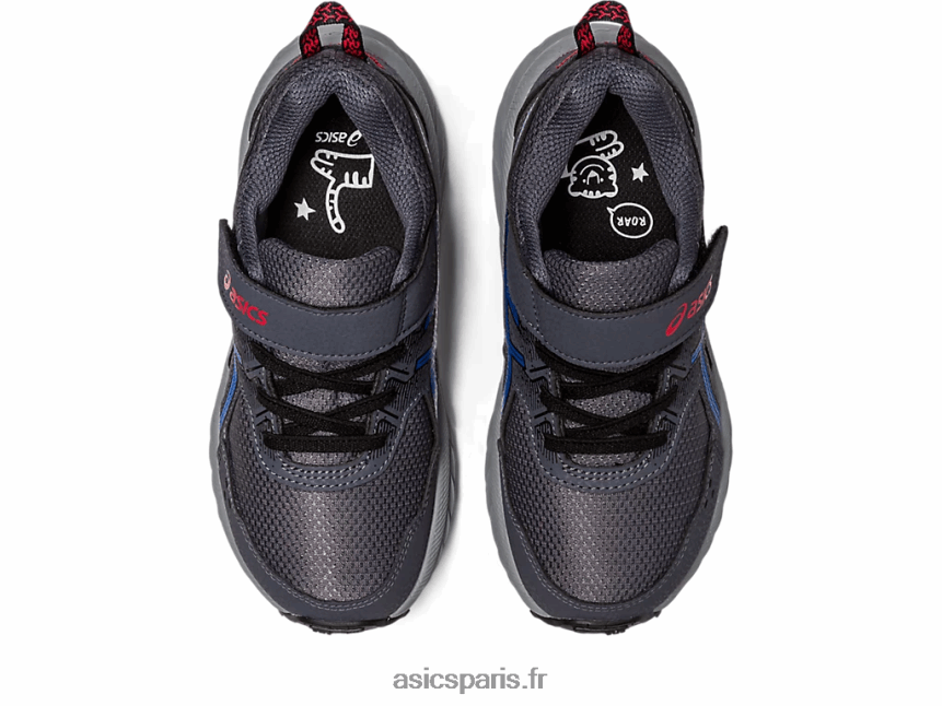 enfants Asics gel-venture 9 préscolaire BXL8B24217 gris porteur/bleu thon