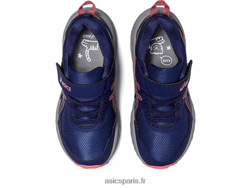 enfants Asics gel-venture 9 préscolaire BXL8B24218 bleu indigo/papaye