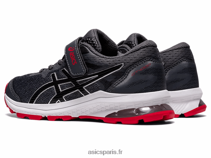 enfants Asics gt-1000 10 préscolaire BXL8B24474 gris porteur/argent pur