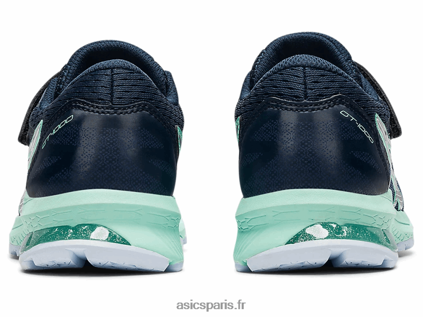 enfants Asics gt-1000 10 préscolaire BXL8B24506 bleu tonnerre/argent pur